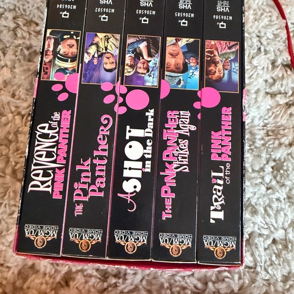 Other - Pink Panther VHS Collection all the movies vintage set